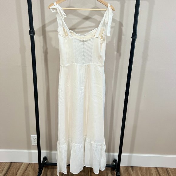 Reformation Nikita Dress | Ivory ๐SALE๐ NEW - Picture 10 of 16